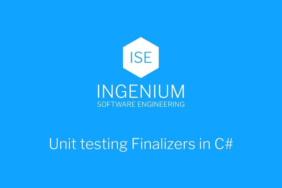 Unit testing Finalizers in C#